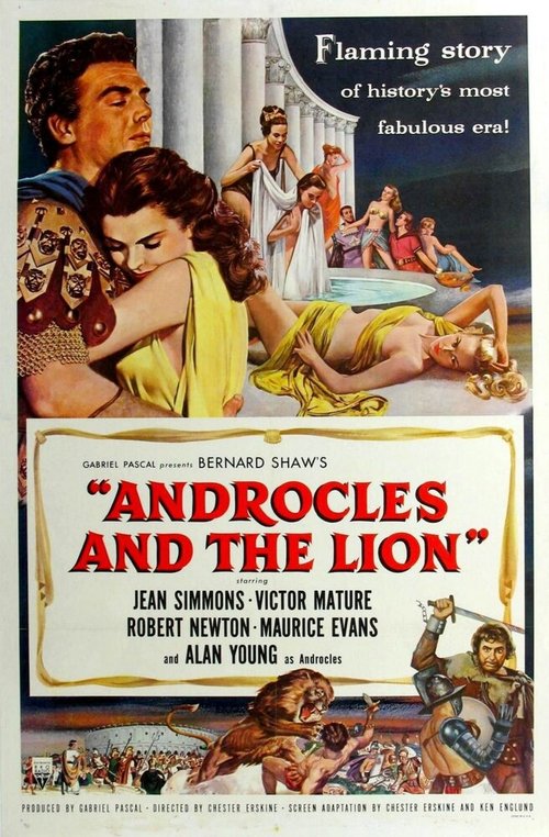 Обложка (Постер) Андрокл и лев / Androcles and the Lion (1952) SATRip Обложка (Постер) Андрокл и лев / Androcles and the Lion (1952) SATRip