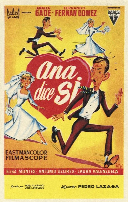Обложка (Постер) Анна говорит \'\'да\'\' / Ana dice sí (1958) SATRip Обложка (Постер) Анна говорит \'\'да\'\' / Ana dice sí (1958) SATRip
