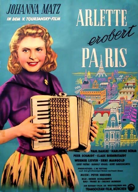 Обложка (Постер) Арлетта покоряет Париж / Arlette erobert Paris (1953) SATRip Обложка (Постер) Арлетта покоряет Париж / Arlette erobert Paris (1953) SATRip