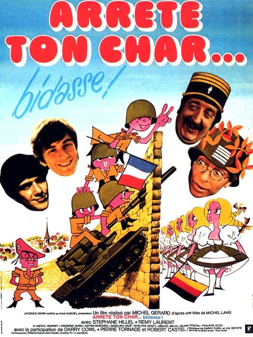 Обложка (Постер) Arrête ton char... bidasse! (1977) SATRip Обложка (Постер) Arrête ton char... bidasse! (1977) SATRip