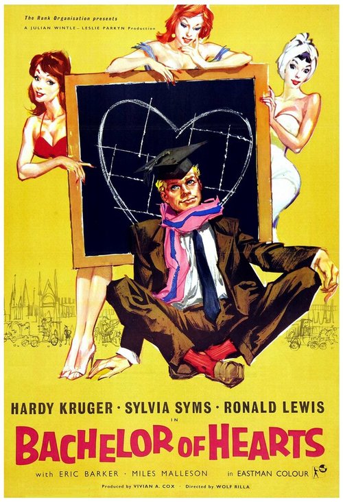 Обложка (Постер) Bachelor of Hearts (1958) SATRip Обложка (Постер) Bachelor of Hearts (1958) SATRip