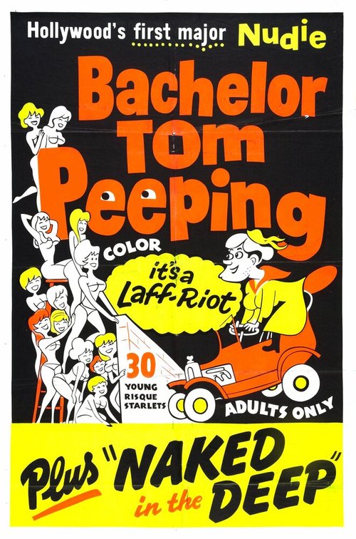 Обложка (Постер) Bachelor Tom Peeping (1962) SATRip