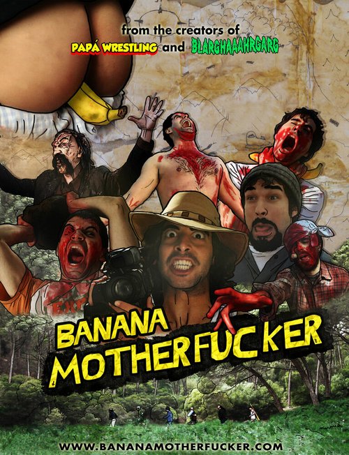 Обложка (Постер) Банан, ***нный в рот! / Banana Motherfucker (2011) 
