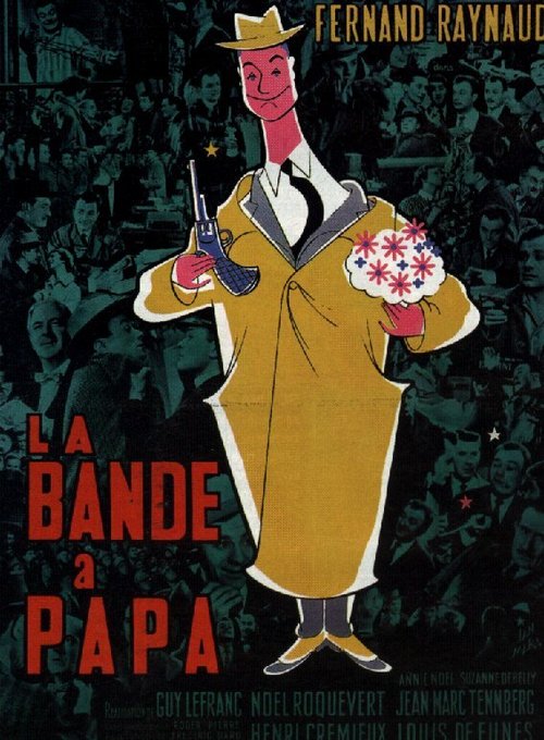 Обложка (Постер) Банда отца / La bande à papa (1956) SATRip