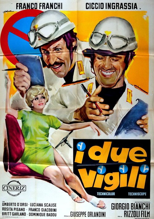 Обложка (Постер) Бдительная пара / I due vigili (1967) SATRip Обложка (Постер) Бдительная пара / I due vigili (1967) SATRip