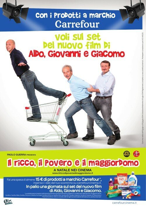 Обложка (Постер) Бедный, богатый и дворецкий / Il ricco, il povero e il maggiordomo (2014) HDRip Обложка (Постер) Бедный, богатый и дворецкий / Il ricco, il povero e il maggiordomo (2014) HDRip