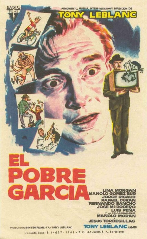 Обложка (Постер) Бедный Гарсия / El pobre García (1961) SATRip Обложка (Постер) Бедный Гарсия / El pobre García (1961) SATRip