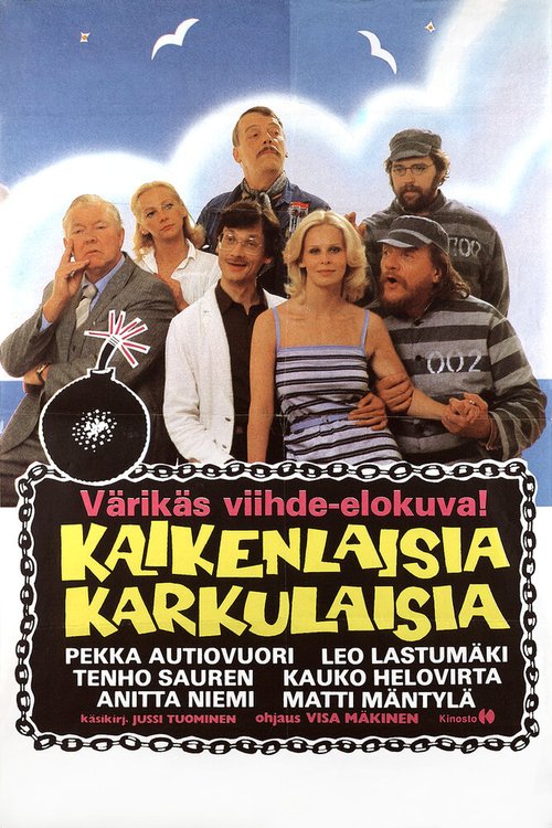 Обложка (Постер) Беглецы / Kaikenlaisia karkulaisia (1981) SATRip