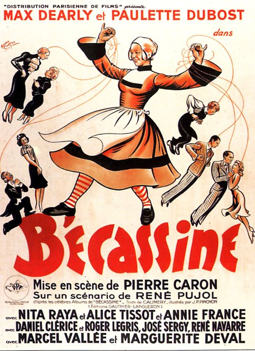 Обложка (Постер) Бекассин / Bécassine (1940) SATRip Обложка (Постер) Бекассин / Bécassine (1940) SATRip