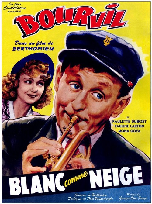 Обложка (Постер) Бел как снег / Blanc comme neige (1948) SATRip Обложка (Постер) Бел как снег / Blanc comme neige (1948) SATRip