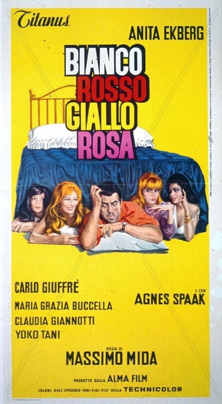 Обложка (Постер) Бело-красно-жёлтая роза / Bianco, rosso, giallo, rosa (1964) SATRip Обложка (Постер) Бело-красно-жёлтая роза / Bianco, rosso, giallo, rosa (1964) SATRip