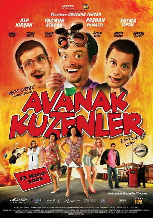 Обложка (Постер) Бестолковые кузены / Avanak Kuzenler (2008) HDRip Обложка (Постер) Бестолковые кузены / Avanak Kuzenler (2008) HDRip