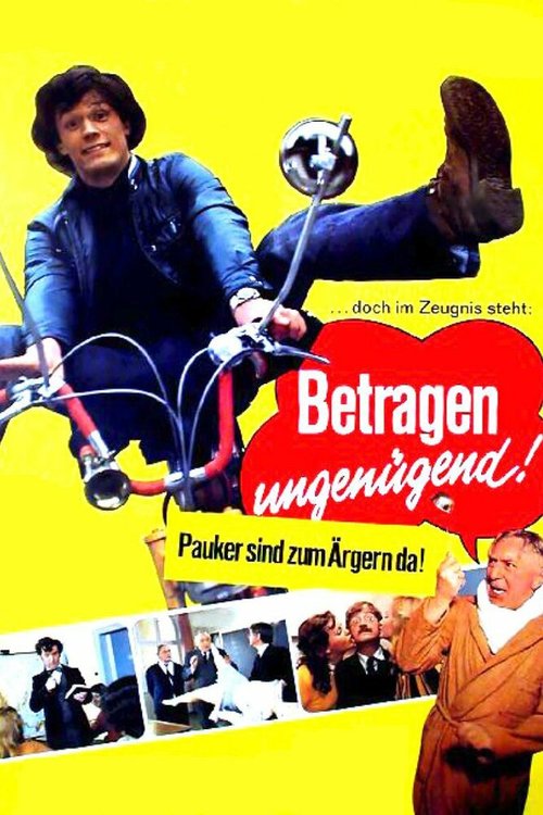 Обложка (Постер) Betragen ungenügend! (1972) SATRip Обложка (Постер) Betragen ungenügend! (1972) SATRip