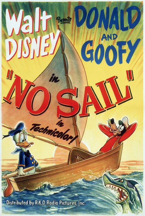 Обложка (Постер) Без паруса / No Sail (1945) Обложка (Постер) Без паруса / No Sail (1945)