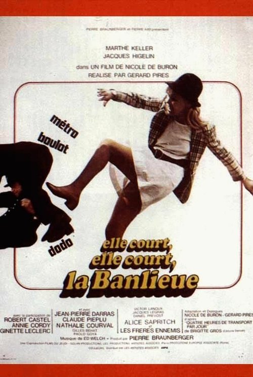 Обложка (Постер) Бежит, бежит предместье / Elle court, elle court la banlieue (1972) SATRip Обложка (Постер) Бежит, бежит предместье / Elle court, elle court la banlieue (1972) SATRip