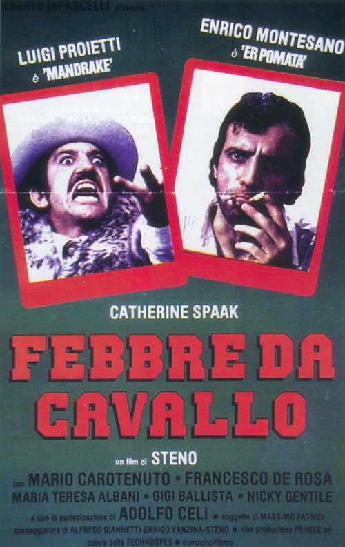 Обложка (Постер) Безумные скачки / Febbre da cavallo (1976) SATRip Обложка (Постер) Безумные скачки / Febbre da cavallo (1976) SATRip