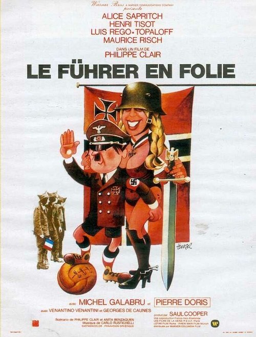 Обложка (Постер) Безумный фюрер / Le führer en folie (1974) SATRip Обложка (Постер) Безумный фюрер / Le führer en folie (1974) SATRip