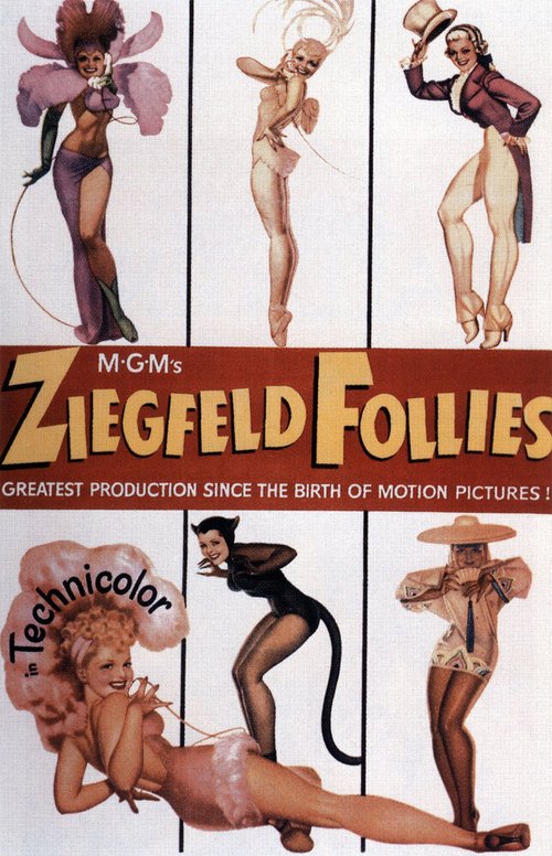 Обложка Безумства Зигфилда / Ziegfeld Follies (1945) 