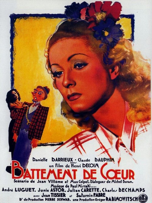 Обложка (Постер) Биение сердца / Battement de coeur (1940) SATRip Обложка (Постер) Биение сердца / Battement de coeur (1940) SATRip