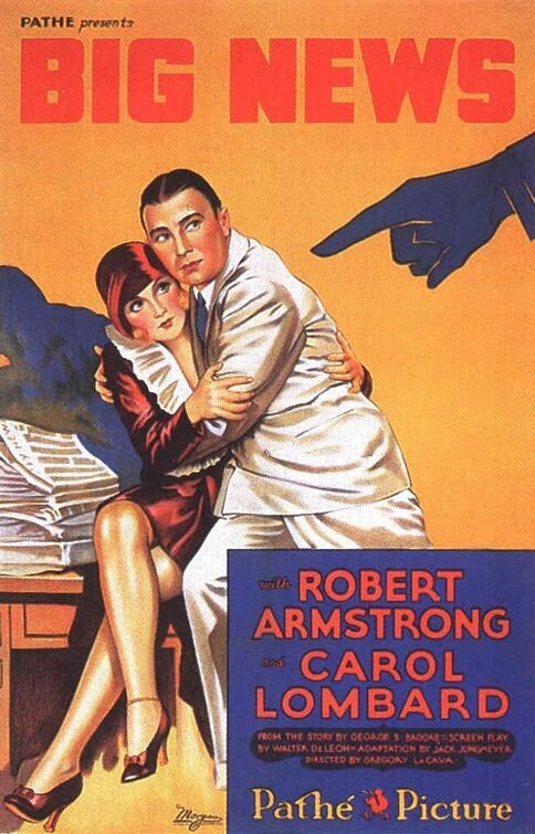 Обложка (Постер) Big News (1929) SATRip