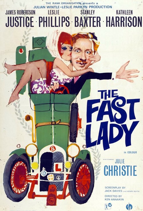 Обложка (Постер) Быстрая леди / The Fast Lady (1962) SATRip Обложка (Постер) Быстрая леди / The Fast Lady (1962) SATRip
