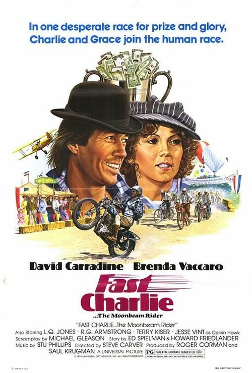 Обложка (Постер) Быстрый Чарли... гонщик лунного света / Fast Charlie... the Moonbeam Rider (1979) SATRip