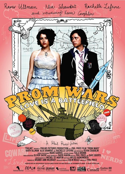 Обложка (Постер) Битва за выпускной / Prom Wars: Love Is a Battlefield (2008) HDRip
