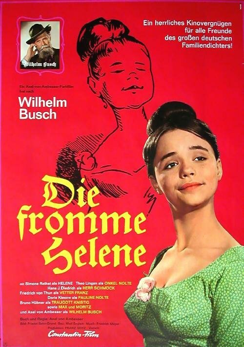 Обложка (Постер) Благочестивая Елена / Die fromme Helene (1965) SATRip Обложка (Постер) Благочестивая Елена / Die fromme Helene (1965) SATRip