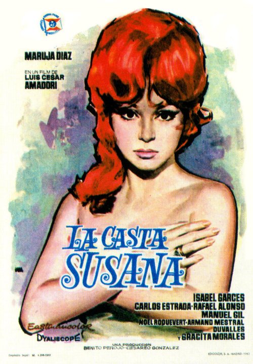 Обложка (Постер) Благочестивая Сюзанна / La casta Susana (1963) SATRip Обложка (Постер) Благочестивая Сюзанна / La casta Susana (1963) SATRip