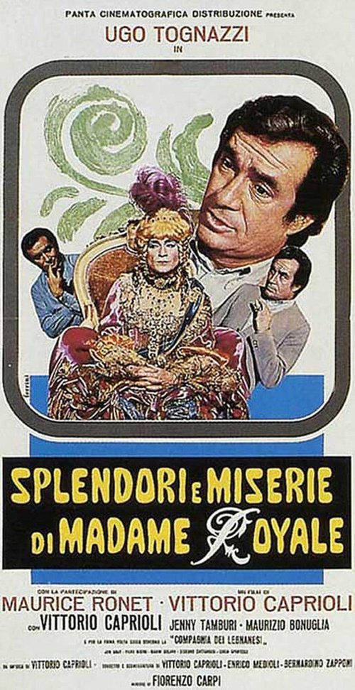 Обложка (Постер) Блеск и нищета мадам Рояль / Splendori e miserie di Madame Royale (1970) SATRip Обложка (Постер) Блеск и нищета мадам Рояль / Splendori e miserie di Madame Royale (1970) SATRip
