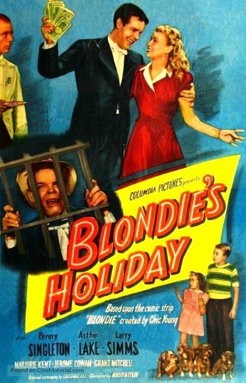 Обложка (Постер) Blondie's Holiday (1947) SATRip Обложка (Постер) Blondie's Holiday (1947) SATRip