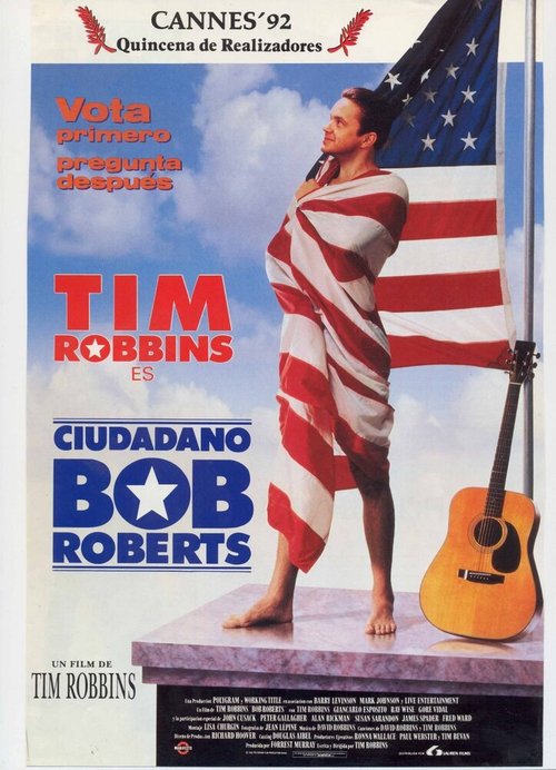 Обложка (Постер) Боб Робертс / Bob Roberts (1992) HDRip Обложка (Постер) Боб Робертс / Bob Roberts (1992) HDRip