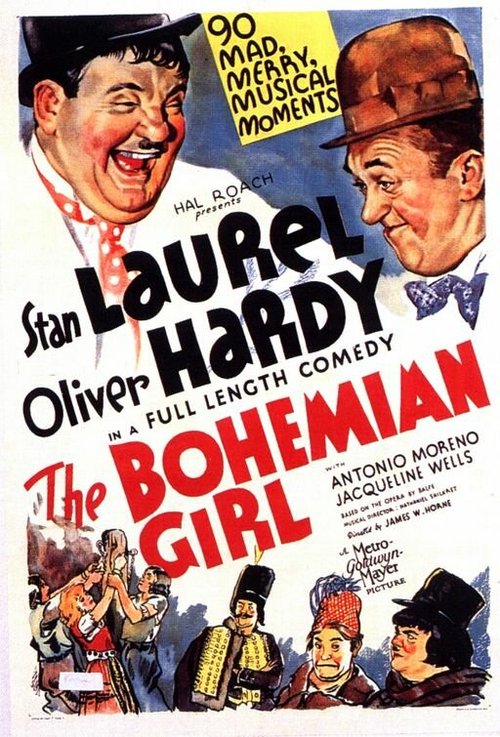 Обложка (Постер) Богемская девушка / The Bohemian Girl (1936) SATRip Обложка (Постер) Богемская девушка / The Bohemian Girl (1936) SATRip