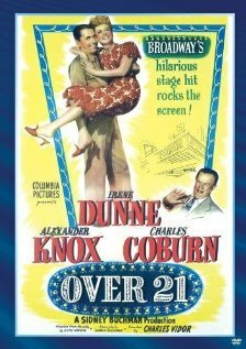 Обложка (Постер) Более 21 / Over 21 (1945) SATRip Обложка (Постер) Более 21 / Over 21 (1945) SATRip