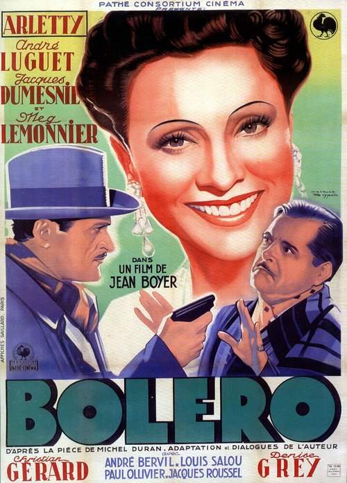 Обложка (Постер) Болеро / Boléro (1942) SATRip Обложка (Постер) Болеро / Boléro (1942) SATRip