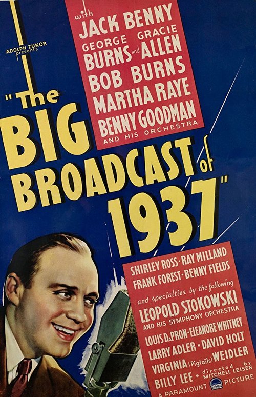 Обложка (Постер) Большое радиовещание в 1937 году / The Big Broadcast of 1937 (1936) SATRip Обложка (Постер) Большое радиовещание в 1937 году / The Big Broadcast of 1937 (1936) SATRip