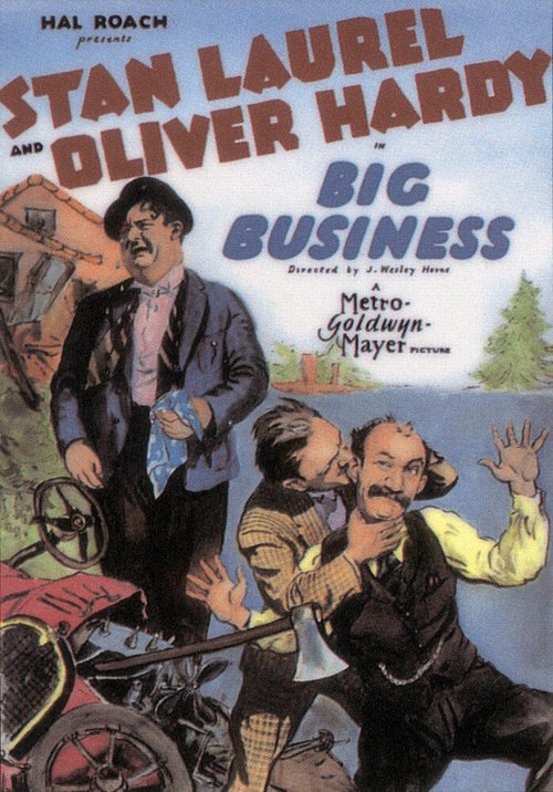 Обложка (Постер) Большой бизнес / Big Business (1929) Обложка (Постер) Большой бизнес / Big Business (1929)
