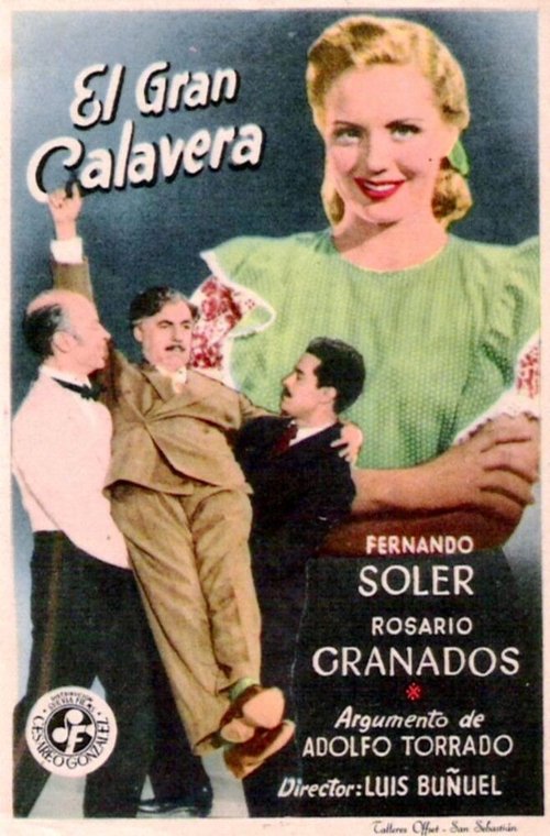 Обложка (Постер) Большой кутила / El gran calavera (1949) SATRip Обложка (Постер) Большой кутила / El gran calavera (1949) SATRip