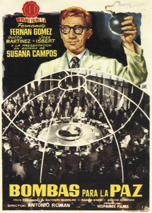 Обложка (Постер) Бомбы во имя мира / Bombas para la paz (1959) SATRip Обложка (Постер) Бомбы во имя мира / Bombas para la paz (1959) SATRip