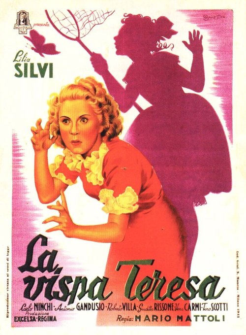 Обложка (Постер) Бойкая Тереза / La vispa Teresa (1943) SATRip Обложка (Постер) Бойкая Тереза / La vispa Teresa (1943) SATRip
