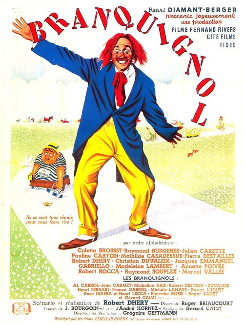 Обложка (Постер) Бранкиньоль / Branquignol (1949) SATRip Обложка (Постер) Бранкиньоль / Branquignol (1949) SATRip