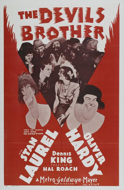 Обложка (Постер) Брат дьявола / The Devil's Brother (1933) SATRip Обложка (Постер) Брат дьявола / The Devil's Brother (1933) SATRip