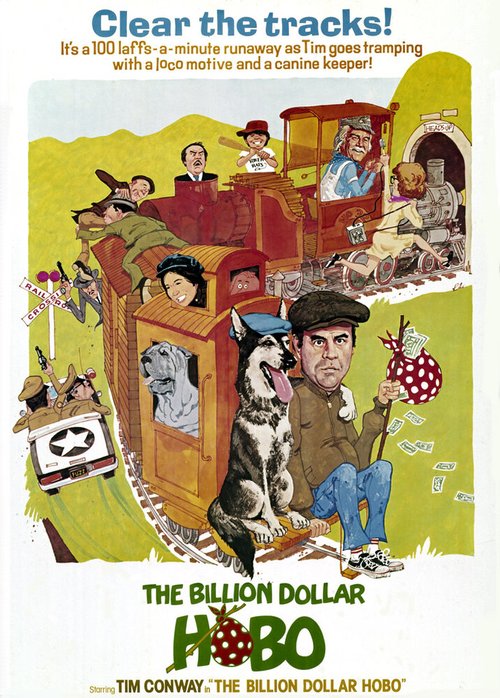 Обложка (Постер) Бродяга-миллиардер / The Billion Dollar Hobo (1977) SATRip Обложка (Постер) Бродяга-миллиардер / The Billion Dollar Hobo (1977) SATRip