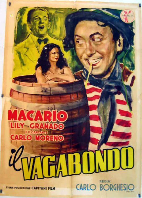 Обложка (Постер) Бродяга / Il vagabondo (1941) SATRip Обложка (Постер) Бродяга / Il vagabondo (1941) SATRip