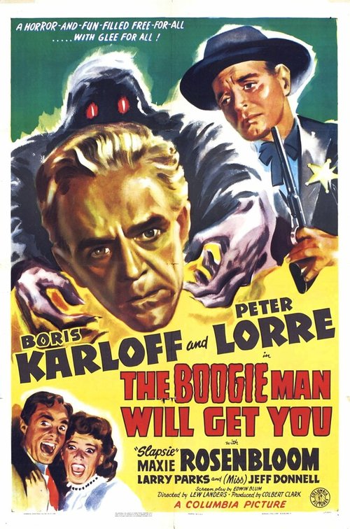Обложка (Постер) Бугимен доберется до тебя / The Boogie Man Will Get You (1942) SATRip Обложка (Постер) Бугимен доберется до тебя / The Boogie Man Will Get You (1942) SATRip