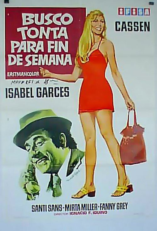 Обложка (Постер) Busco tonta para fin de semana (1973) SATRip Обложка (Постер) Busco tonta para fin de semana (1973) SATRip