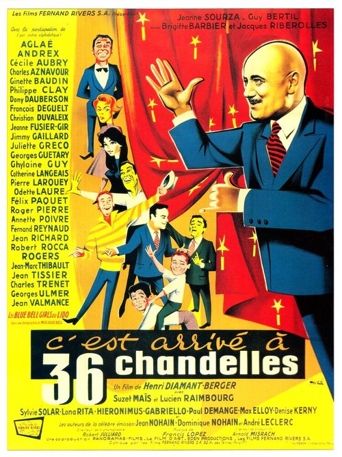 Обложка (Постер) C'est arrivé à 36 chandelles (1957) SATRip Обложка (Постер) C'est arrivé à 36 chandelles (1957) SATRip
