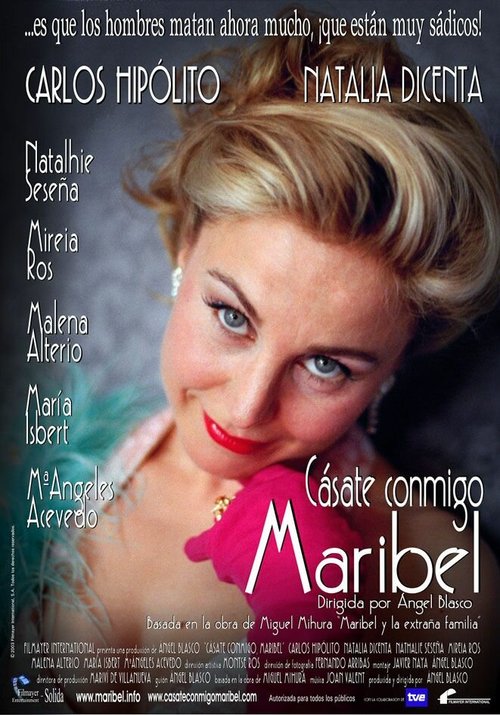 Обложка (Постер) Cásate conmigo, Maribel (2002) HDRip Обложка (Постер) Cásate conmigo, Maribel (2002) HDRip