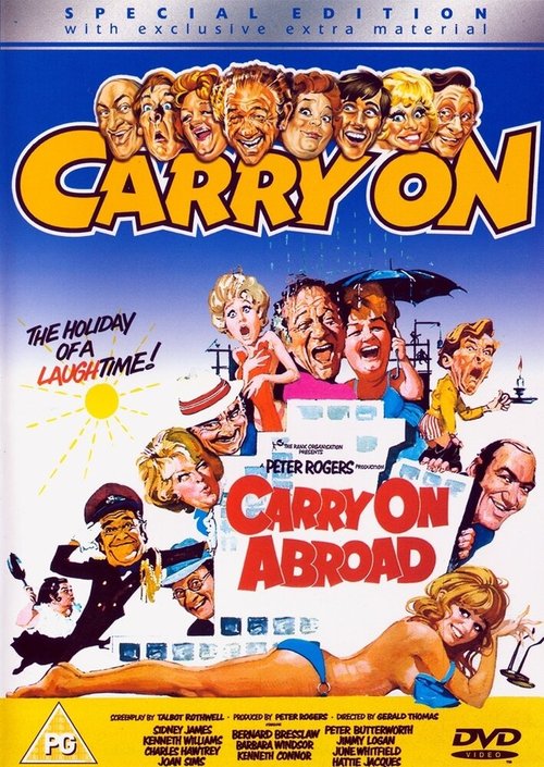 Обложка (Постер) Carry on Abroad (1972) SATRip Обложка (Постер) Carry on Abroad (1972) SATRip