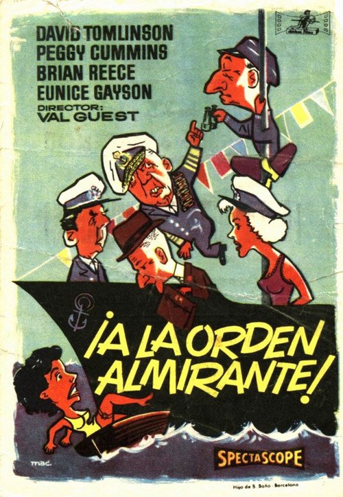 Обложка (Постер) Carry on Admiral (1957) SATRip Обложка (Постер) Carry on Admiral (1957) SATRip